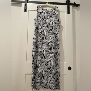Women’s summer dress size XL black & white print